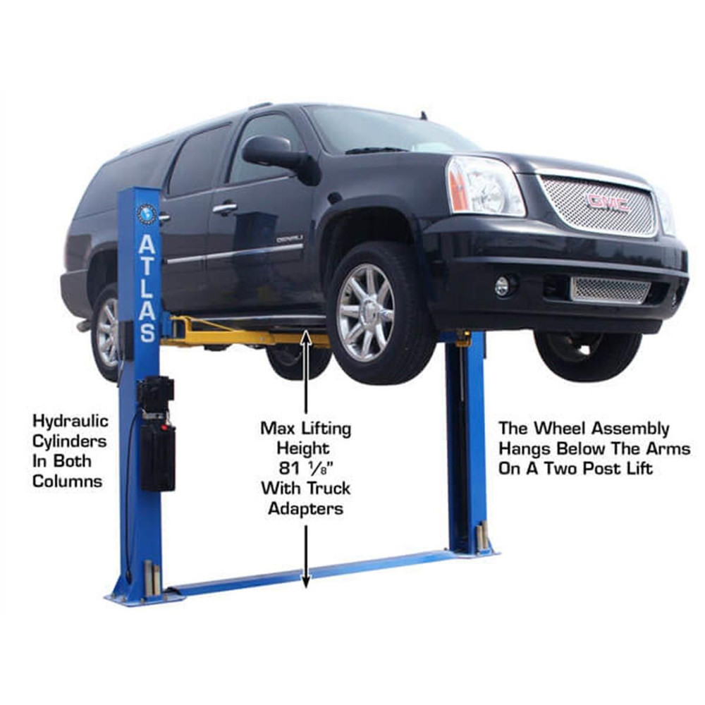 Atlas BP8000 8,000 lb Capacity Baseplate 2-Post Lift