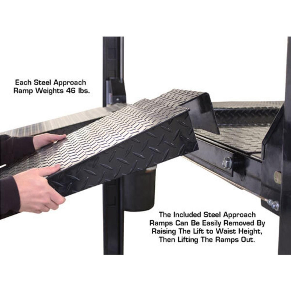 Atlas Garage PRO8000EXT-L Extra Tall/Extra Long Portable Hobbyist 8,000 lb. Capacity 4-Post Lift