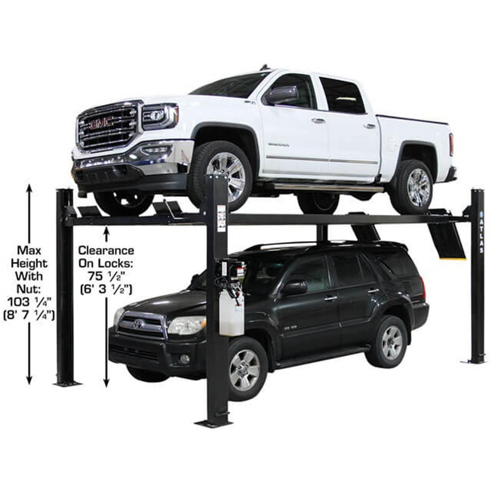 Atlas Apex 9 ALI Certified 9,000 lb. Capacity 4-Post Lift Atlas Apex 9 ALI Certified 9,000 lb. Capacity 4-Post Lift