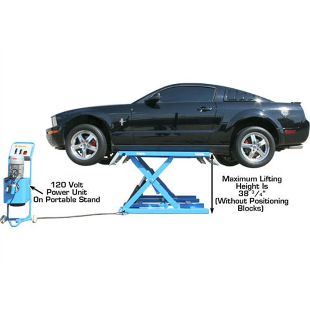 Atlas 7K-Kwik-Bay Portable Mid-Rise 7,000 lb. Capacity Scissor Lift