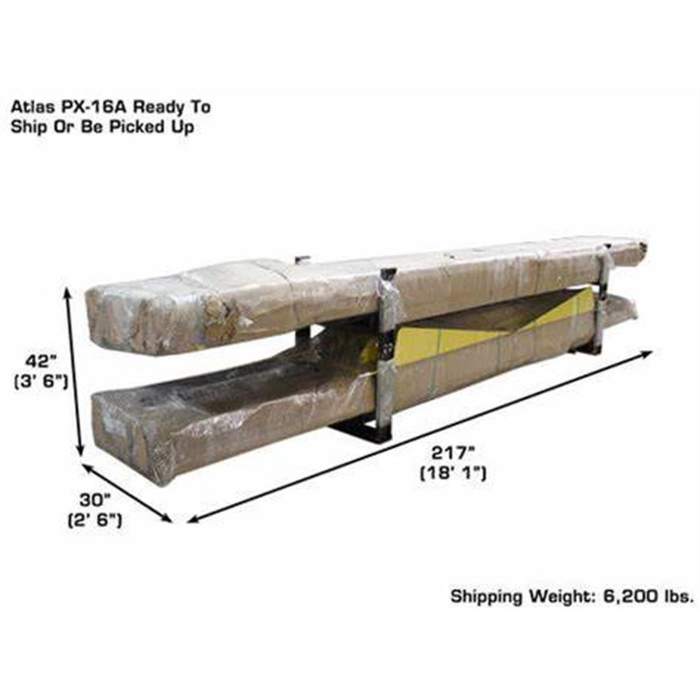 Atlas PX16A Scissor Alignment Lift and RJ8 Rolling Jacks Combo