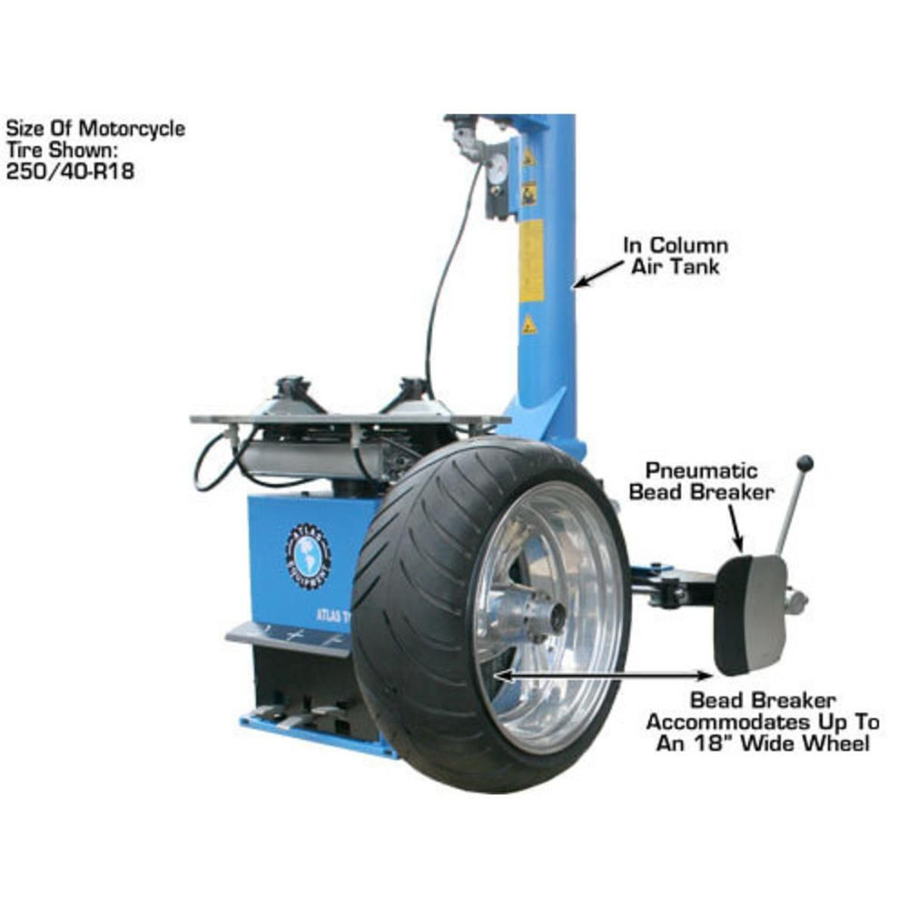 Atlas TC289 Tire Changer w/Assist Arm Atlas TC289 Tire Changer w/Assist Arm