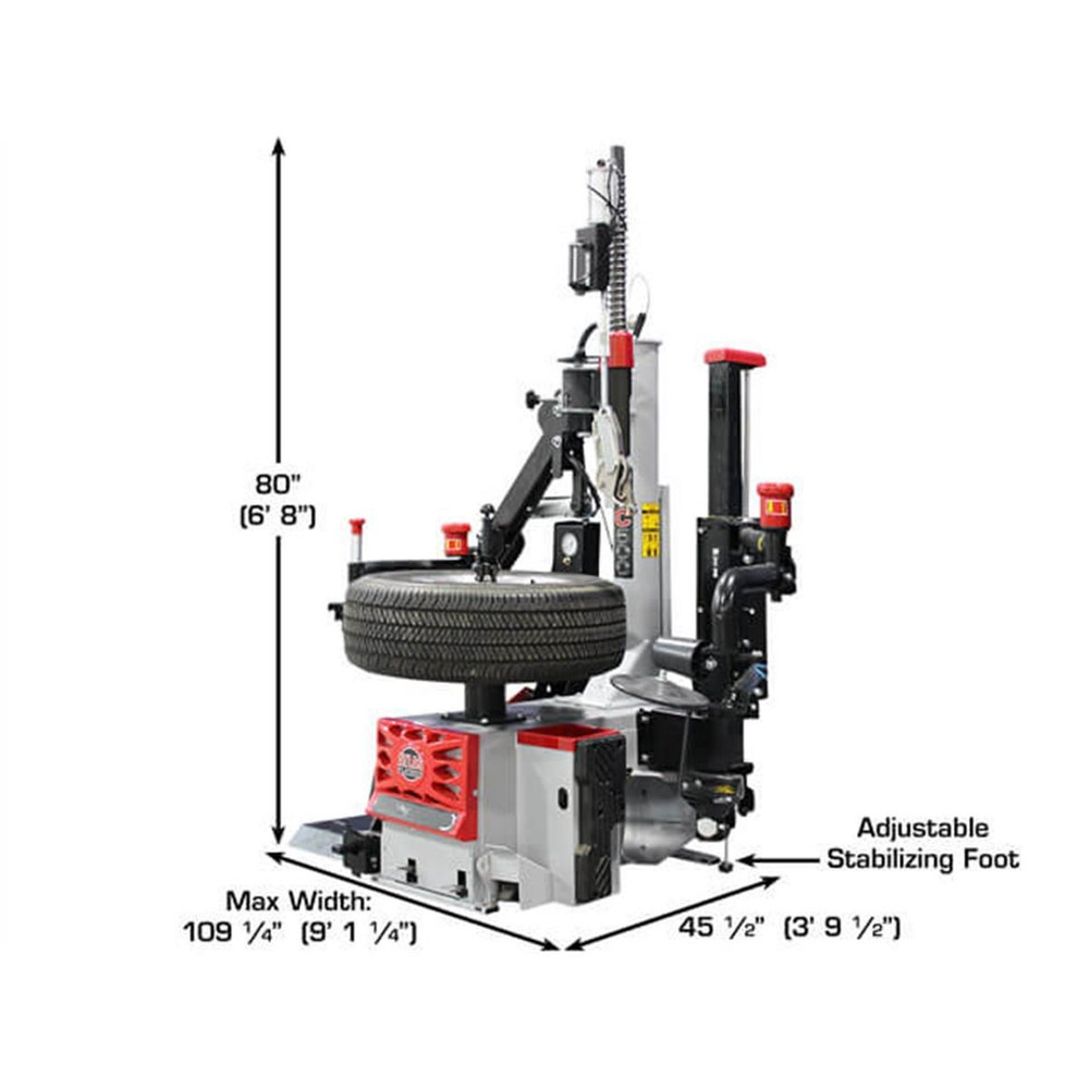 Atlas Platinum PTC500 Center Post Tire Changer with Assist Arms Atlas Platinum PTC500 Center Post Tire Changer with Assist Arms
