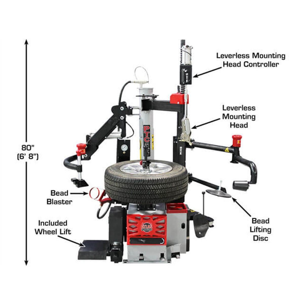 Atlas Platinum PTC500 Center Post Tire Changer with Assist Arms Atlas Platinum PTC500 Center Post Tire Changer with Assist Arms