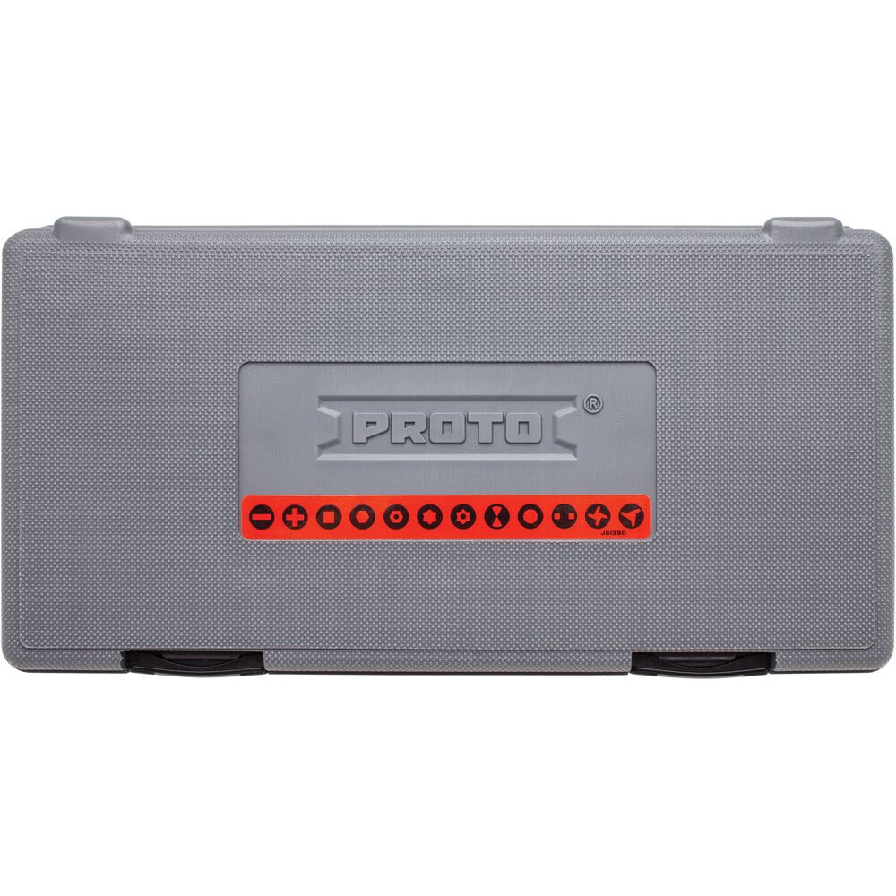 Proto 91 Piece Multibit Set with Ratcheting Screwdriver and T-Handle