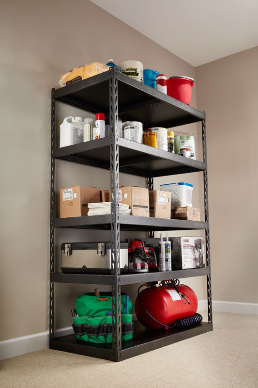 Gladiator 48" Wide EZ Connect Rack w/Five 24" Deep Shelves