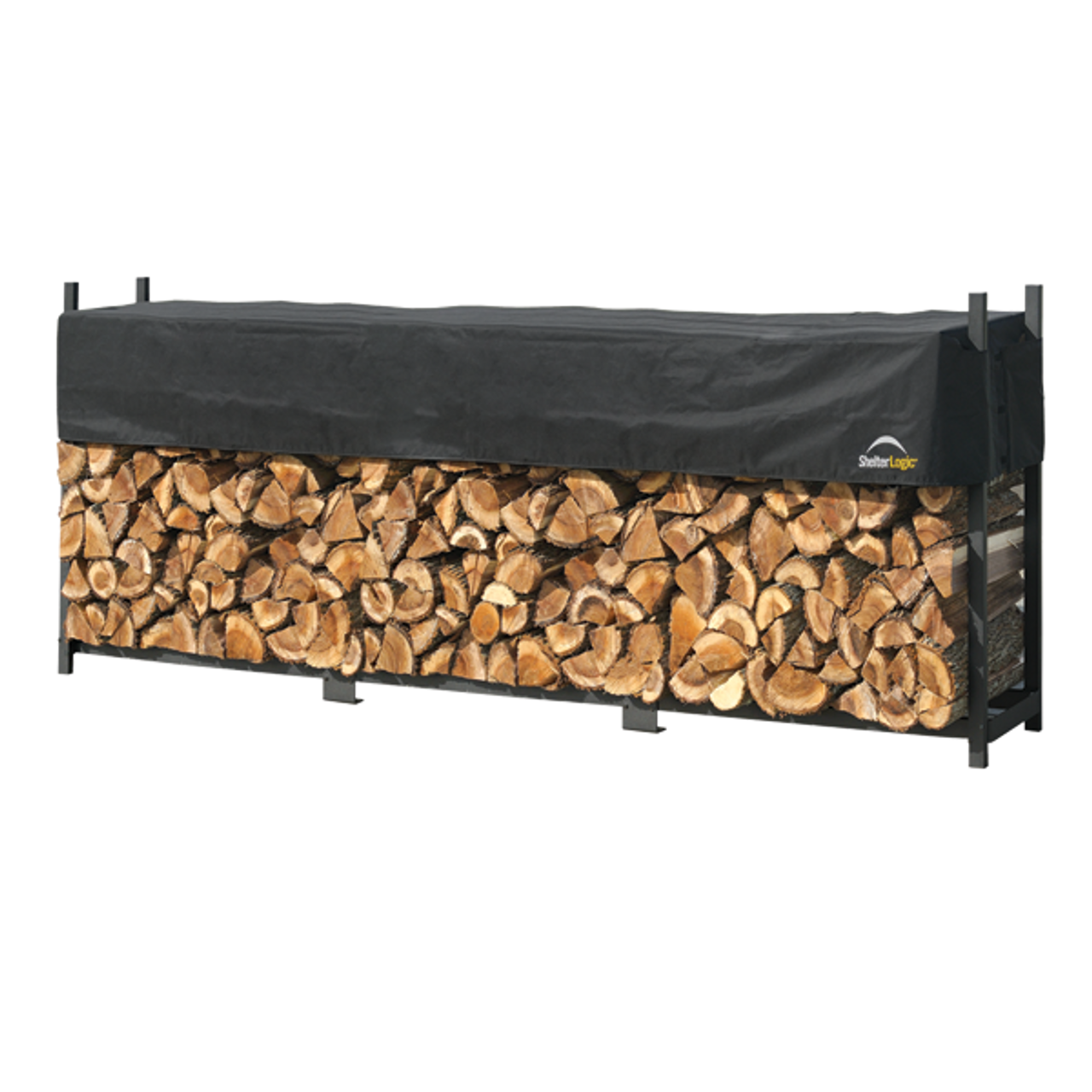 ShelterLogic Ultra Duty Covered Firewood Rack 12 ft.