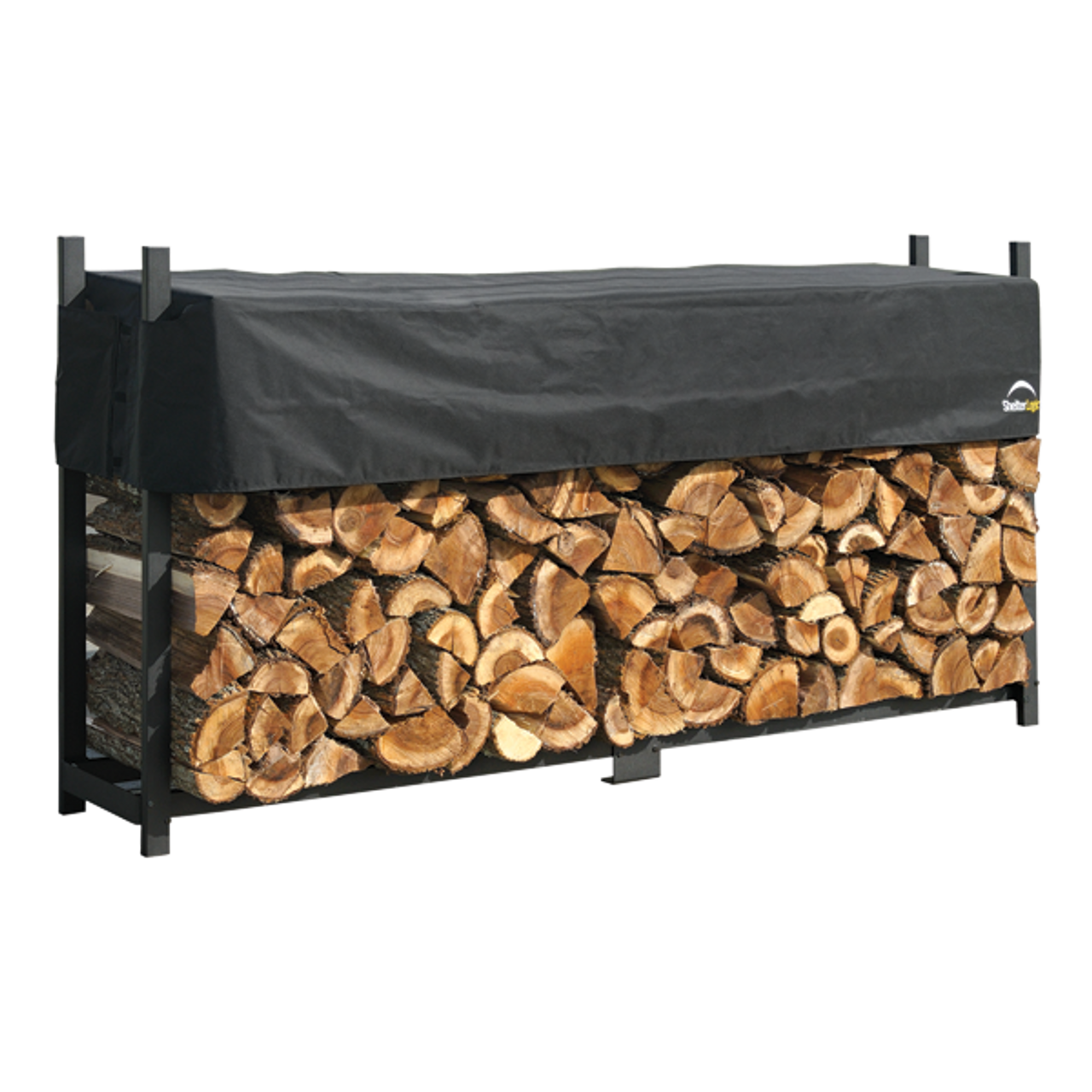 ShelterLogic Ultra Duty Covered Firewood Rack 8 ft.