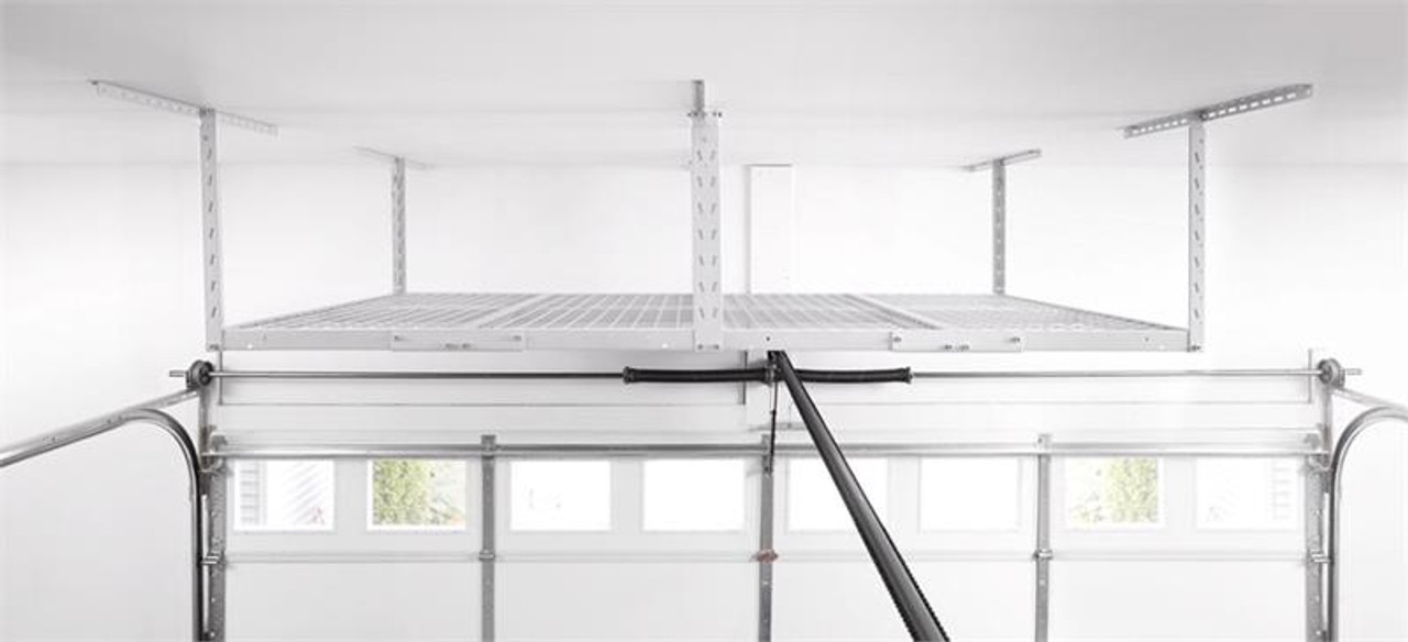 Gladiator Overhead GearLoft Storage Rack 4' X 8' White