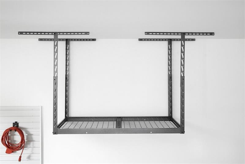 Gladiator Overhead GearLoft Storage Rack 2' X 4' - Hammered Granite
