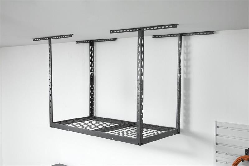 Gladiator Overhead GearLoft Storage Rack 2' X 4' - Hammered Granite