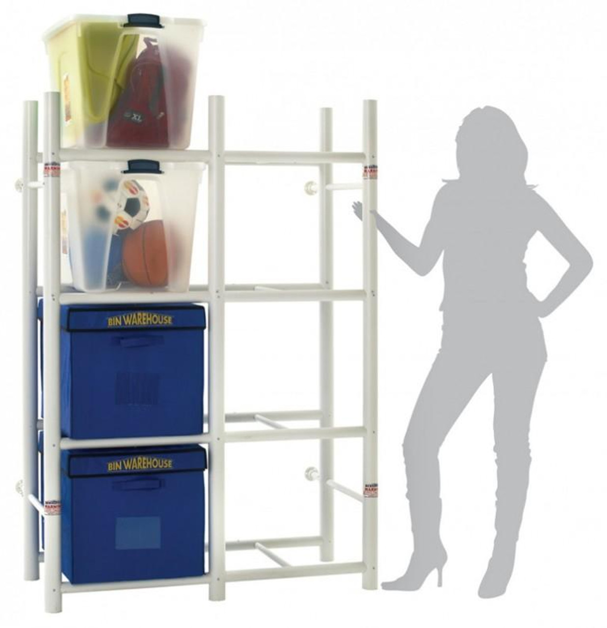 Proslat Bin Warehouse Rack 8 Totes