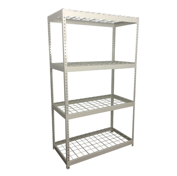 SafeRacks 24" x 48" x 84" Garage Shelving White