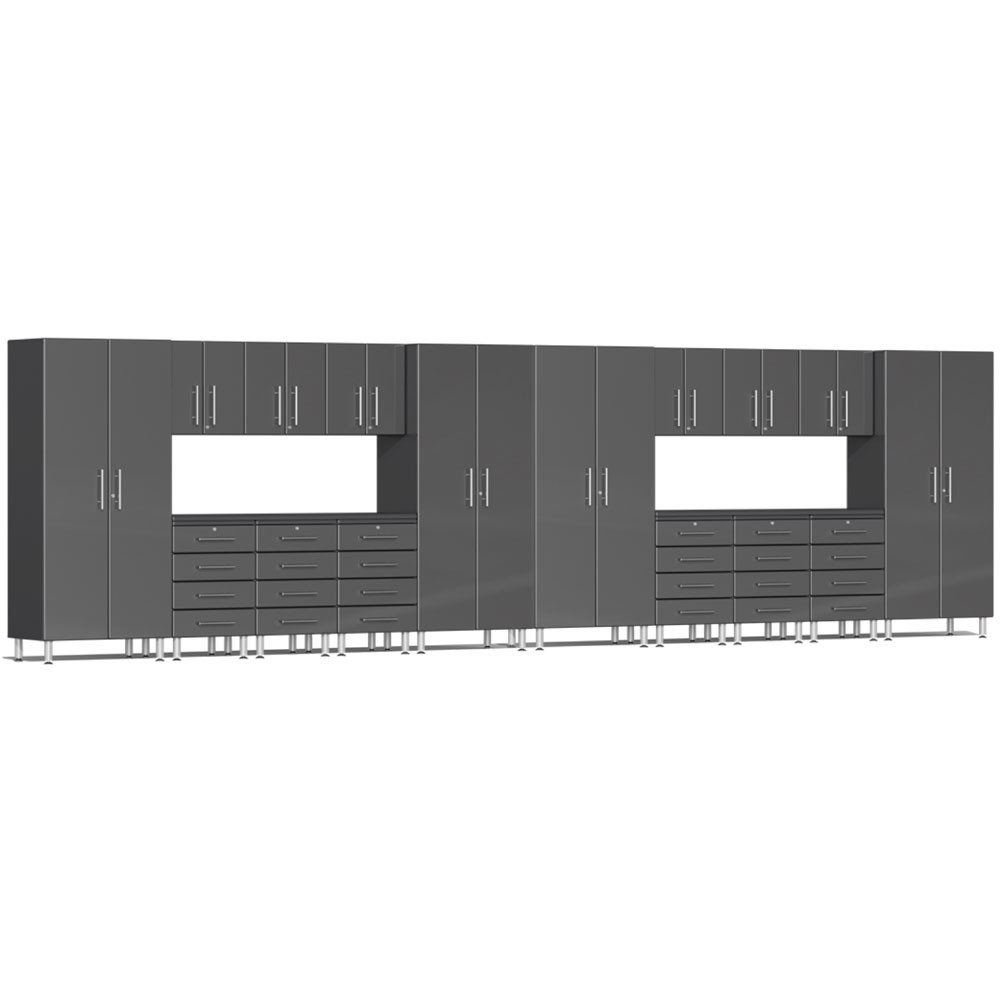 Ulti-MATE Garage 2.0 Series Grey Metallic 18-Piece Set