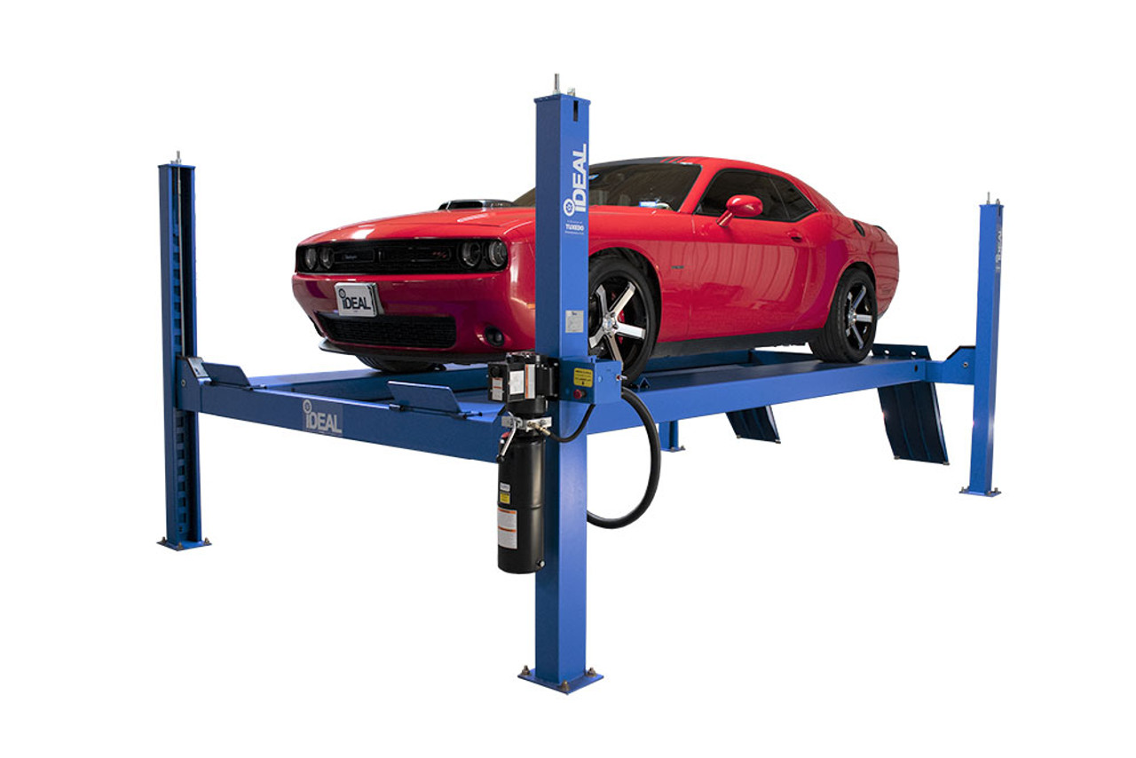 Tuxedo FP14KCX 14,000 lb Closed Front, Cable Driven 4 Post Lift