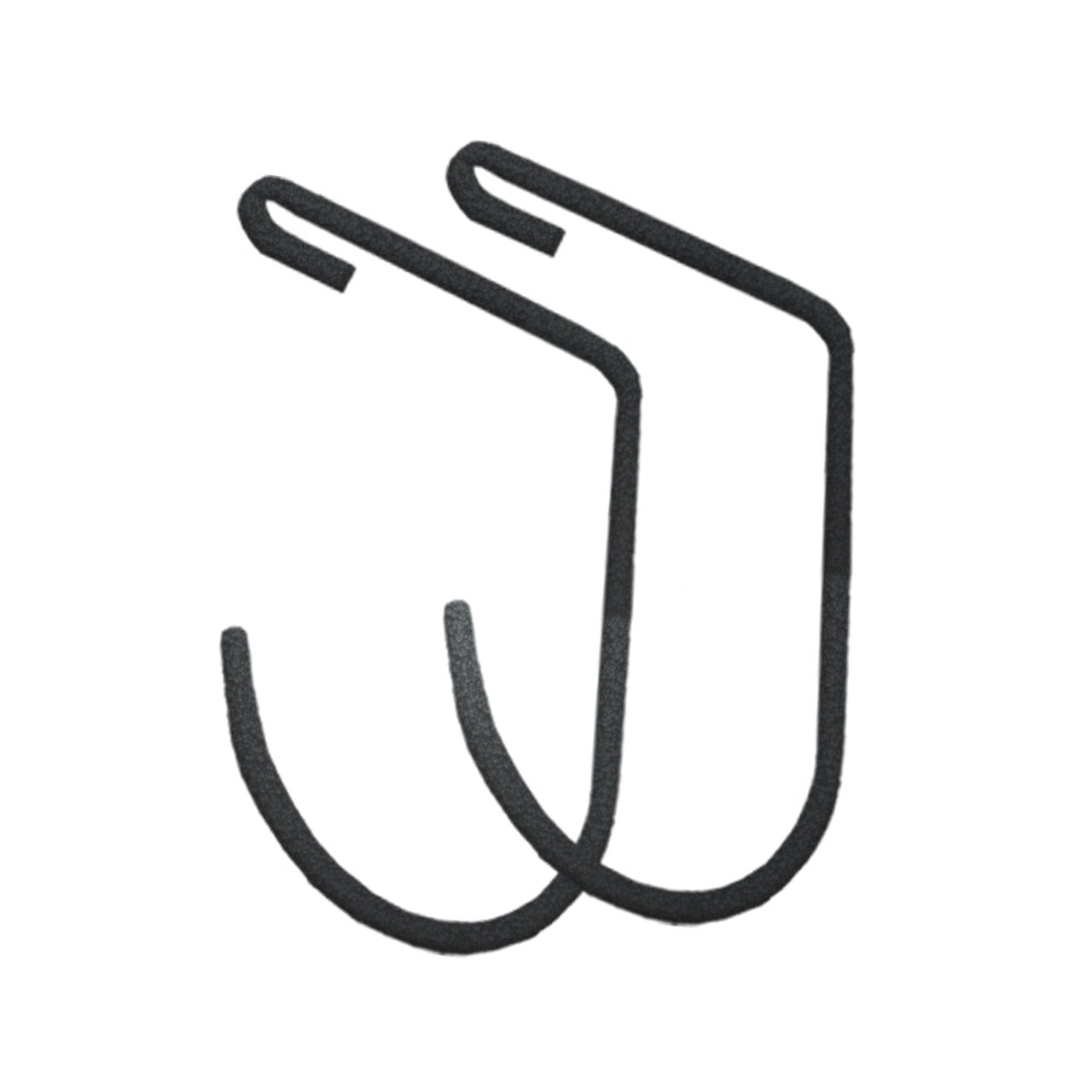 SafeRacks Slimline Deck Hooks (2Pack) Hammertone