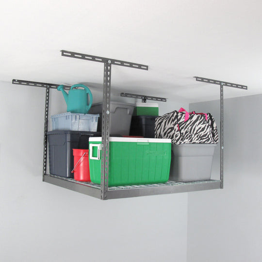 4ftx14ft Racks SafeRacks 4' x 4' Overhead Storage Rack 24