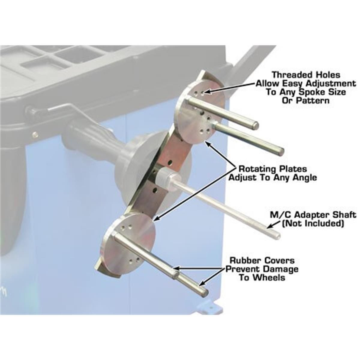 Atlas R Hub Adapter Atlas Spoke Support Adapter