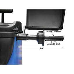 Atlas TC229 Rim Clamp Tire Changer + WB49-2 Wheel Balancer Combo Package