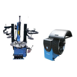 Atlas TC289DAA Rim Clamp Tire Changer + WB11 Wheel Balancer Combo Package