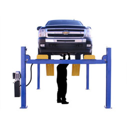 Atlas  414 14,000 lb. 4-Post Lift + RJ8 Rolling Jacks Combo