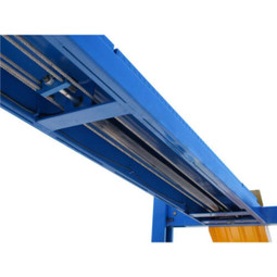 Atlas  414 14,000 lb. 4-Post Lift + RJ8 Rolling Jacks Combo