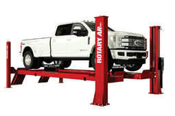 Rotary ARO22 22,000 lb ALI Certified Four-Post Heavy-Duty Open-Front Alignment Lift + Rolling Jacks Rotary ARO22 22,000 lb ALI Certified Four-Post Heavy-Duty Open-Front Alignment Lift + Rolling Jacks