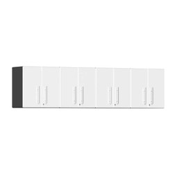 Ulti-MATE Garage 2.0 Series White Metallic 4-Piece Wall Cabinet Kit