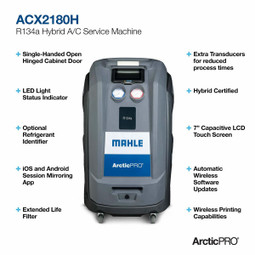 Mahle ArcticPRO ACX2180H Hybrid R134a Refrigerant Handling System