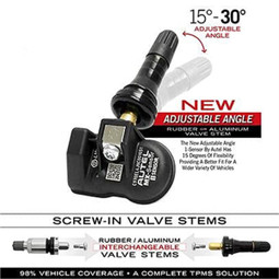 Autel 1-Sensor Bulk Box of (8) Individually Bagged with Rubber Press-in Valve Autel 1-Sensor Bulk Box of (8) Individually Bagged with Rubber Press-in Valve