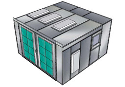 Tuxedo PBMC13813 Motorcycle Paint Booth Tuxedo PBMC13813 Motorcycle Paint Booth