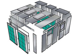 Tuxedo PBMC13813 Motorcycle Paint Booth - Made in USA Tuxedo PBMC13813 Motorcycle Paint Booth - Made in USA