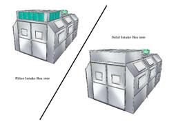 Tuxedo PBSD141129B Semi Down Air Intake Box Paint Booth - Made in USA