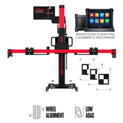 Autel MaxiSys IA1000 LDW Automated ADAS Calibration and Wheel Alignment System With MS Ultra S2