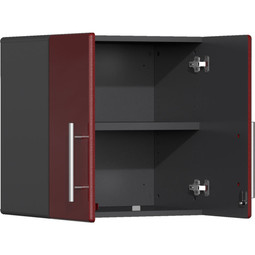 Ulti-MATE Garage 2.0 Series Red Metallic 9 Piece Kit with Bamboo Top Ulti-MATE Garage 2.0 Series Red Metallic 9 Piece Kit with Bamboo Top