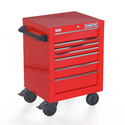 Proto Velocity 27" 7-Drawer Single Bank Roller Cabinet - Red