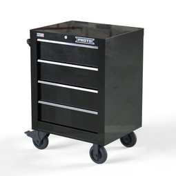 Proto Velocity 27" 4-Drawer Single Bank Roller Cabinet - Black