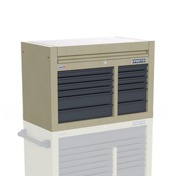 Proto Velocity 42" 12-Drawer Double Bank Top Chest - Desert Tan Proto Velocity 42" 12-Drawer Double Bank Top Chest - Desert Tan