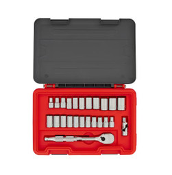 Proto 1/2" Drive 25 Piece SAE & Metric 12-Point Aero Set