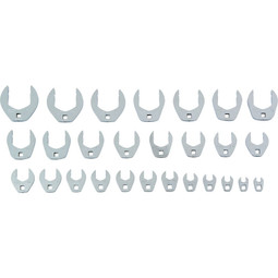 Proto 3/8" Drive 27 Piece Crowfoot Wrench Set