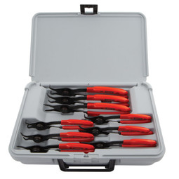 Proto 9 Piece Convertible Push Button Retaining Ring Pliers Set