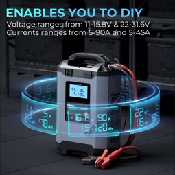 Topdon Tornado90000 - 90A Stable Power Supply & Smart Charger 12V/24V