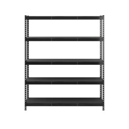 SafeRacks 18" x 60" x 72" Modular Garage Shelving - Hammertone SafeRacks 18" x 60" x 72" Modular Garage Shelving - Hammertone