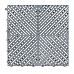 SafeRacks Garage Floor Tiles (16-Pack) - Gray
