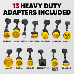 ThinkCar Platinum HD - Vehicle Diagnostic OBD2 Scanner Tool for Passenger & Commercial Heavy Duty Vehicles