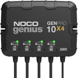 NOCO GENPRO10X4 12V 4-Bank, 40-Amp On-Board Battery Charger