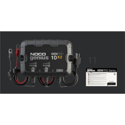 NOCO GENPRO10X2 12V 2-Bank, 20-Amp On-Board Battery Charger