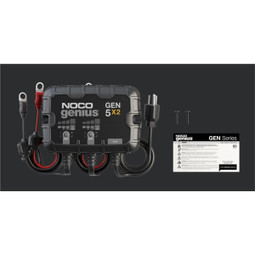 NOCO GEN5X2 12V 2-Bank, 10-Amp On-Board Battery Charger