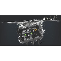 NOCO GEN5X2 12V 2-Bank, 10-Amp On-Board Battery Charger