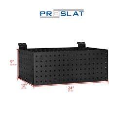 Proslat Stealth Heavy-Duty Shelf and Basket Kit